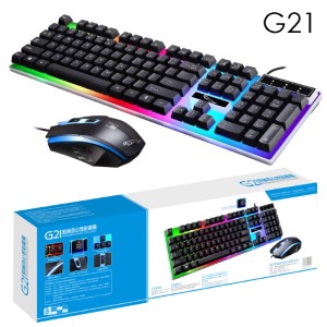 G21 RGB Gaming Keyboard and Mouse